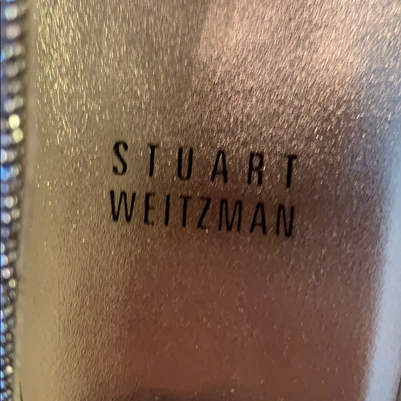 Stuart Weizmann silver sparkle pumps - Picture 7 of 8